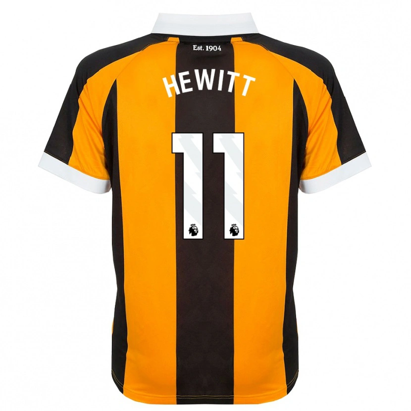 Danxen Kinder Stan Hewitt #11 Orange Schwarz Weiß Heimtrikot Trikot 2026/27 T-Shirt Schweiz