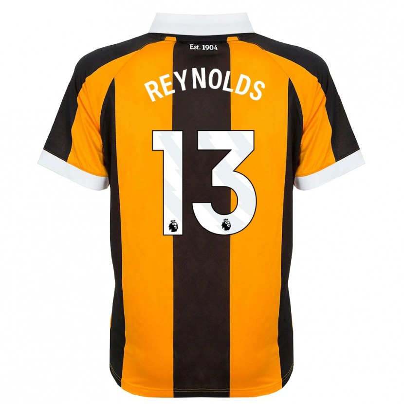 Danxen Kinder Kerr Reynolds #13 Orange Schwarz Weiß Heimtrikot Trikot 2026/27 T-Shirt Schweiz