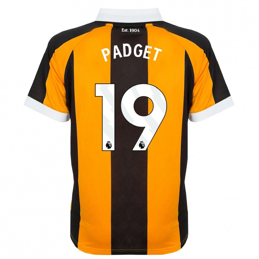 Danxen Kinder Bethany Padget #19 Orange Schwarz Weiß Heimtrikot Trikot 2026/27 T-Shirt Schweiz