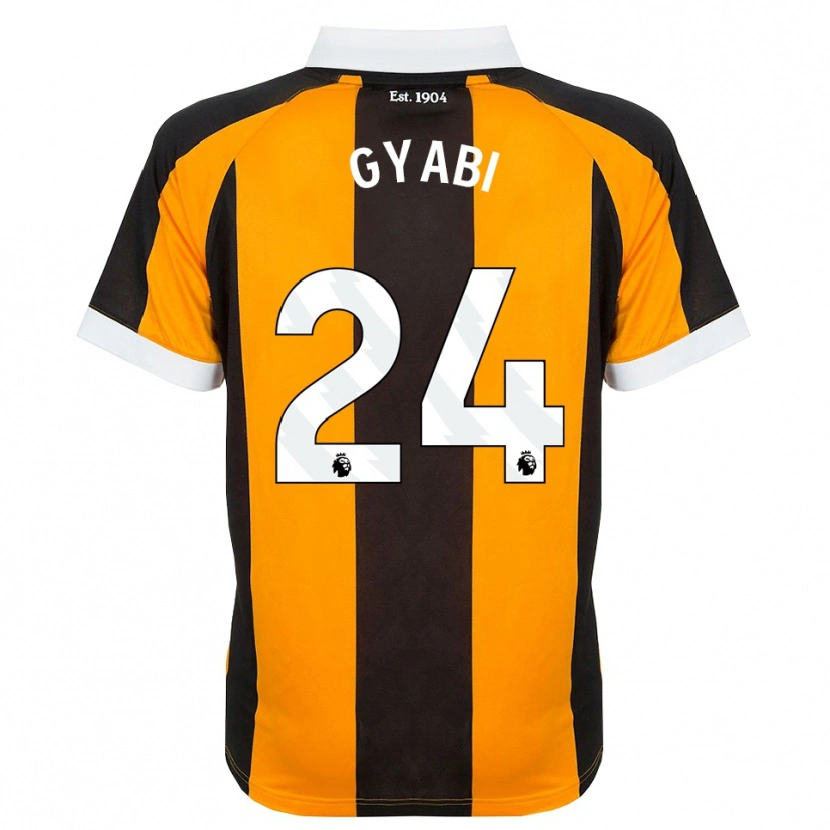 Danxen Kinder Darko Gyabi #24 Orange Schwarz Weiß Heimtrikot Trikot 2026/27 T-Shirt Schweiz