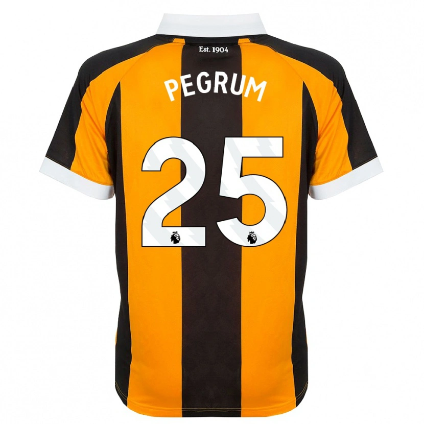Danxen Kinder Florence Pegrum #25 Orange Schwarz Weiß Heimtrikot Trikot 2026/27 T-Shirt Schweiz