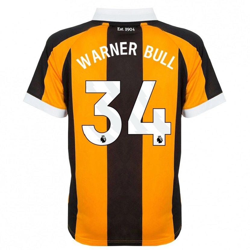 Danxen Kinder Lucy Warner-Bull #34 Orange Schwarz Weiß Heimtrikot Trikot 2026/27 T-Shirt Schweiz