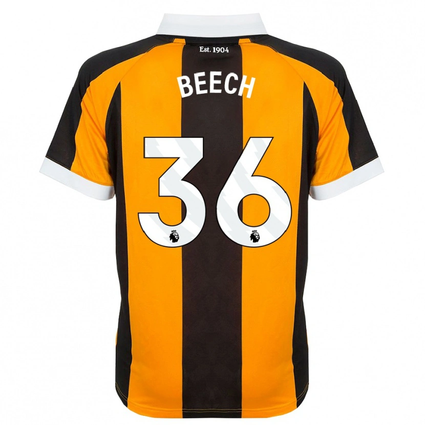 Danxen Kinder Amy Beech #36 Orange Schwarz Weiß Heimtrikot Trikot 2026/27 T-Shirt Schweiz