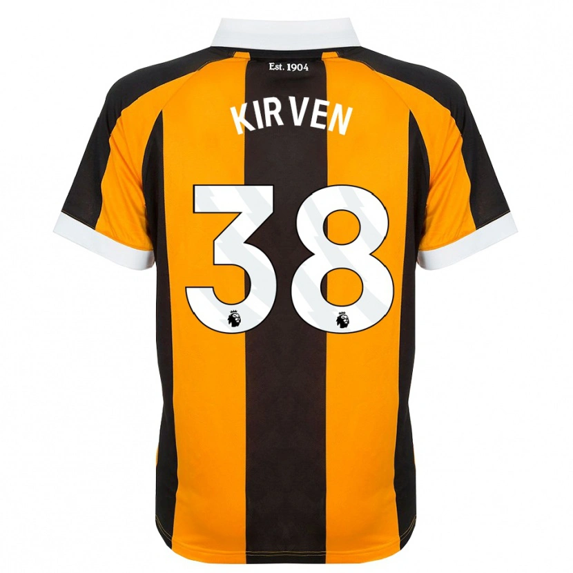 Danxen Kinder Tess Kirven #38 Orange Schwarz Weiß Heimtrikot Trikot 2026/27 T-Shirt Schweiz