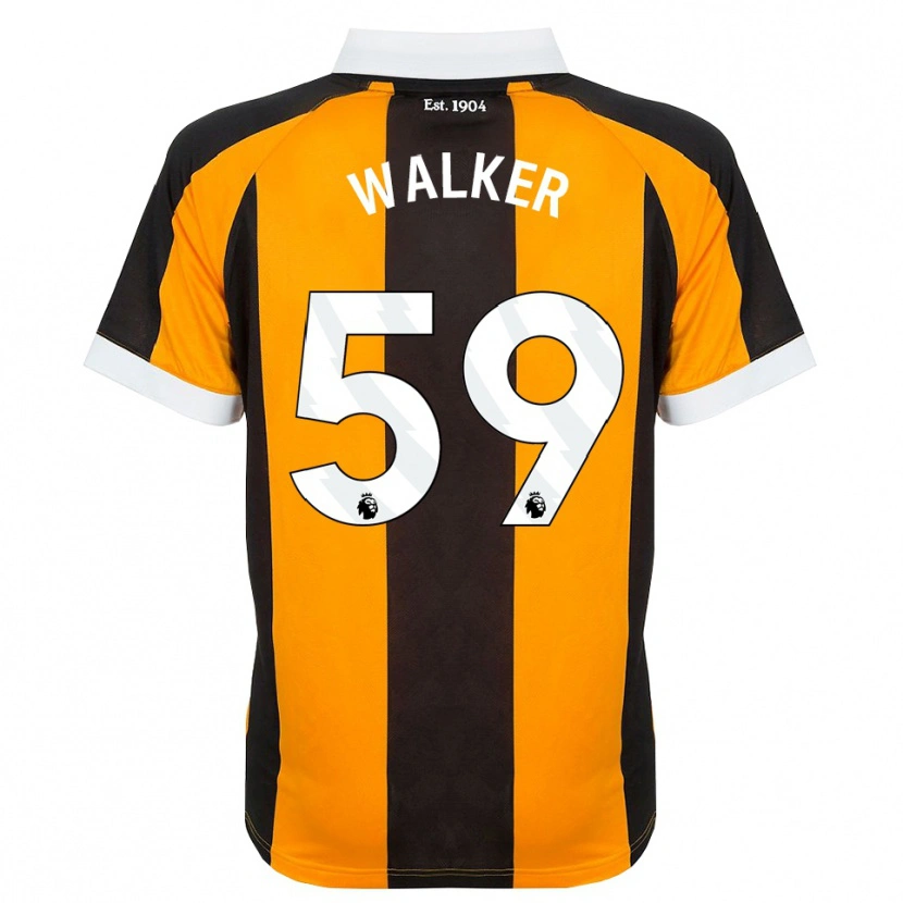 Danxen Kinder Coist Walker #59 Orange Schwarz Weiß Heimtrikot Trikot 2026/27 T-Shirt Schweiz