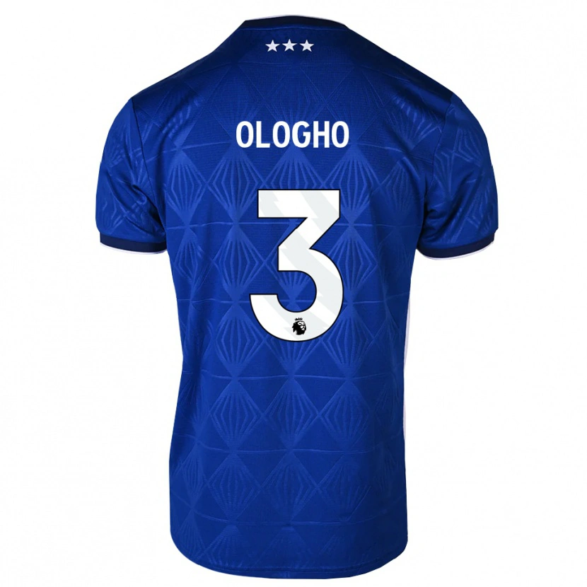 Danxen Kinder Daniel Ologho #3 Mittelblau Weiß Rot Heimtrikot Trikot 2026/27 T-Shirt Schweiz