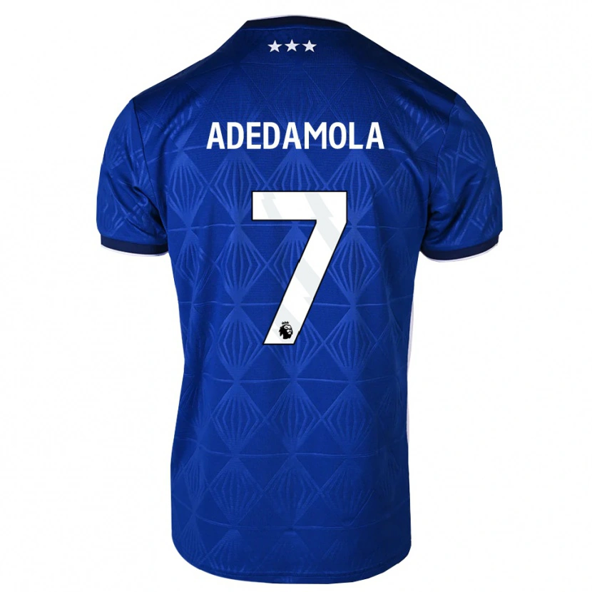 Danxen Kinder Joel Adedamola #7 Mittelblau Weiß Rot Heimtrikot Trikot 2026/27 T-Shirt Schweiz