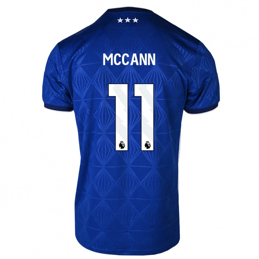 Danxen Kinder Darragh Mccann #11 Mittelblau Weiß Rot Heimtrikot Trikot 2026/27 T-Shirt Schweiz