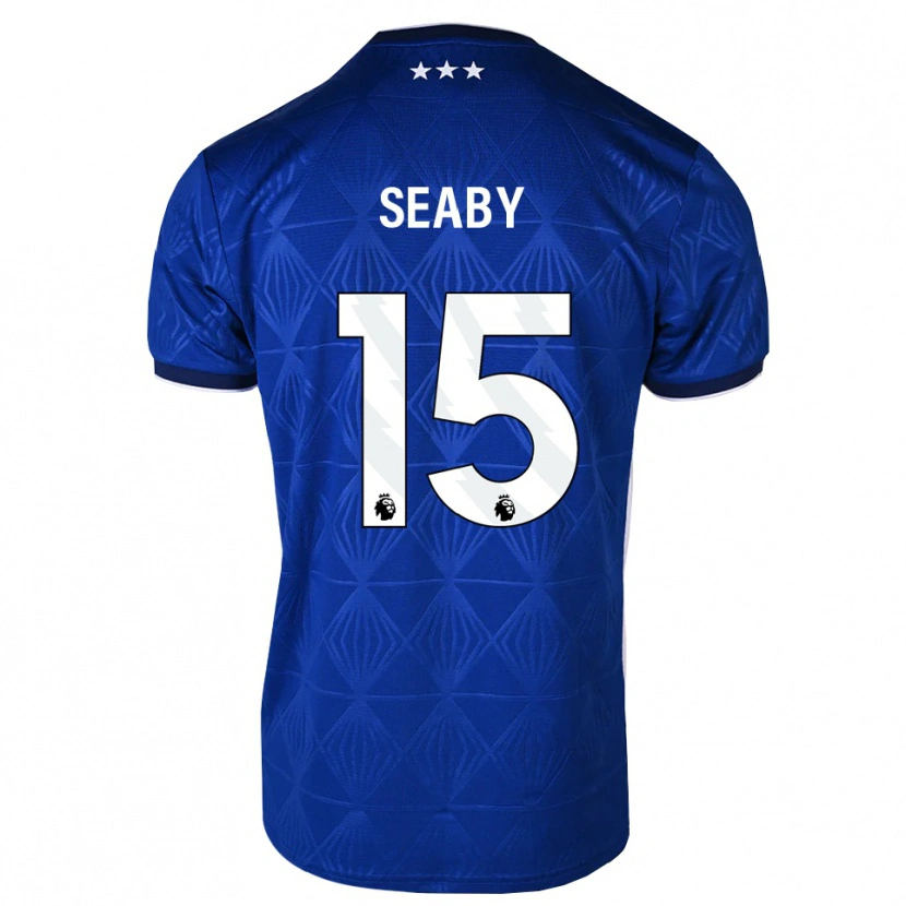 Danxen Kinder Ruby Seaby #15 Mittelblau Weiß Rot Heimtrikot Trikot 2026/27 T-Shirt Schweiz