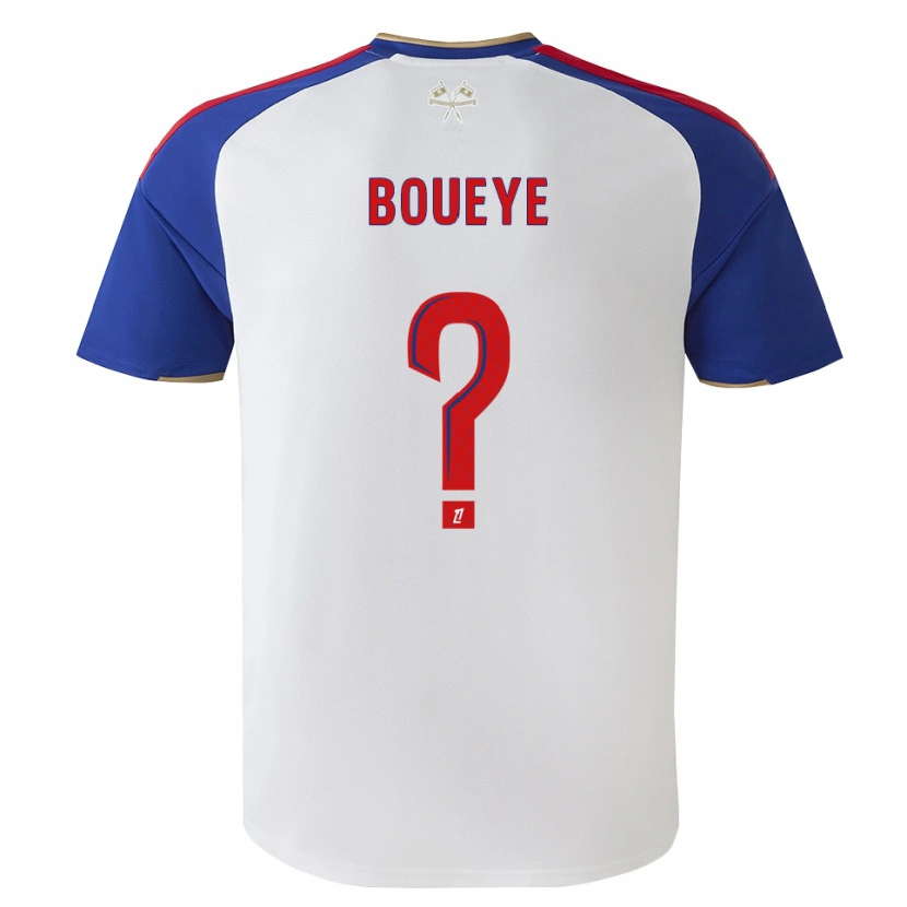 Danxen Kinder Philippe Boueye #0 Königsblau Rot Weiß Heimtrikot Trikot 2026/27 T-Shirt Schweiz