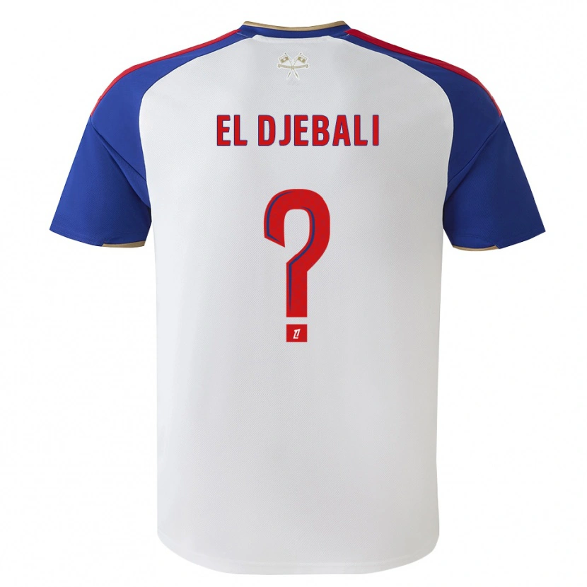 Danxen Kinder Chaim El Djebali #0 Königsblau Rot Weiß Heimtrikot Trikot 2026/27 T-Shirt Schweiz