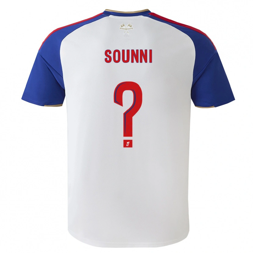 Danxen Kinder Madyan Sounni #0 Königsblau Rot Weiß Heimtrikot Trikot 2026/27 T-Shirt Schweiz