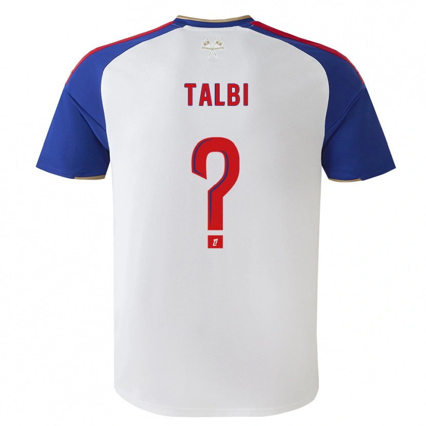 Danxen Kinder Ryad Talbi #0 Königsblau Rot Weiß Heimtrikot Trikot 2026/27 T-Shirt Schweiz