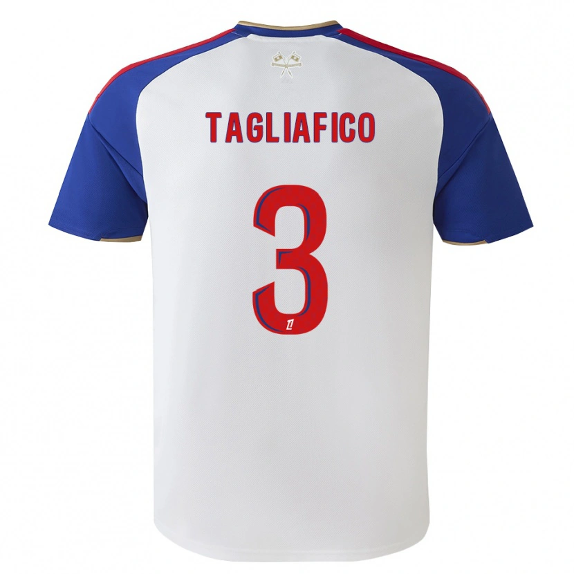 Danxen Kinder Nicolás Tagliafico #3 Königsblau Rot Weiß Heimtrikot Trikot 2026/27 T-Shirt Schweiz