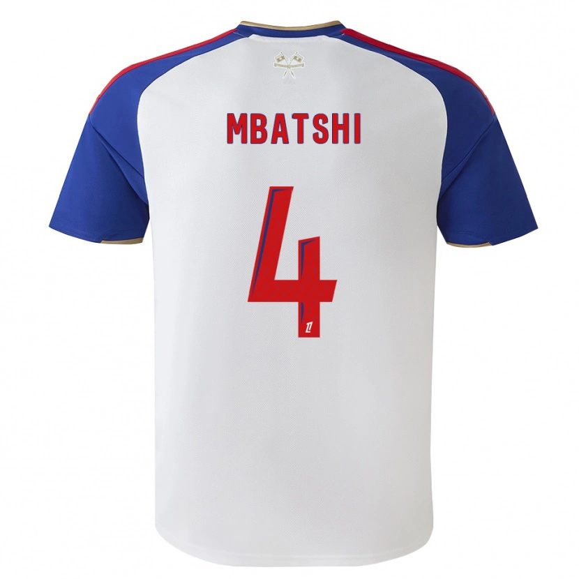Danxen Kinder Prince Mbatshi Mukuba #4 Königsblau Rot Weiß Heimtrikot Trikot 2026/27 T-Shirt Schweiz