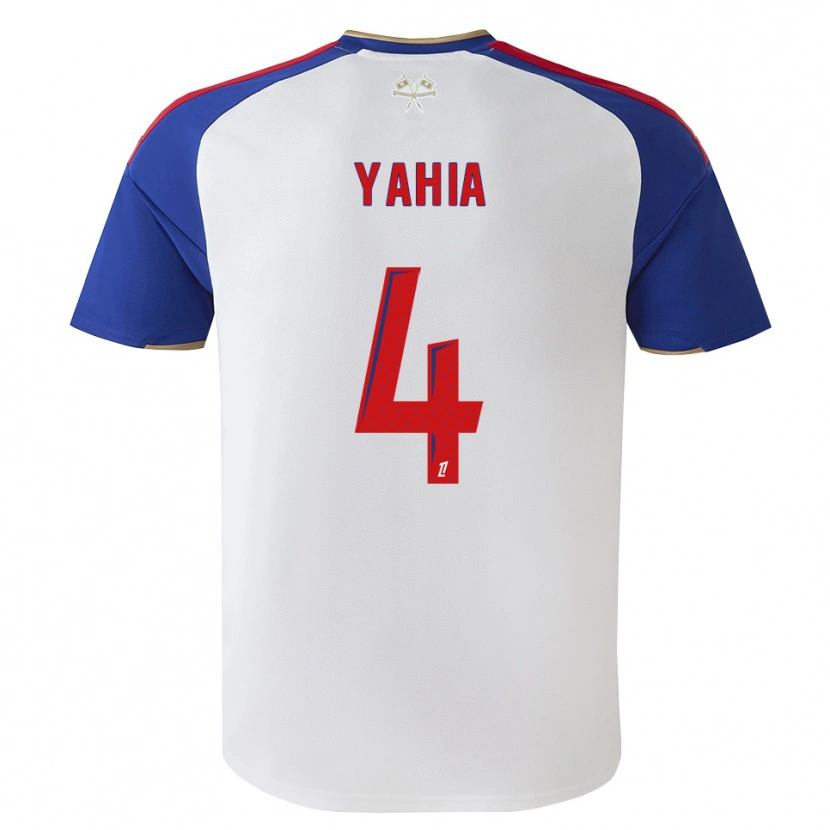 Danxen Kinder Kelyan Yahia #4 Königsblau Rot Weiß Heimtrikot Trikot 2026/27 T-Shirt Schweiz
