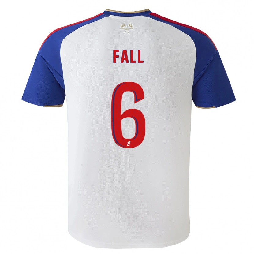 Danxen Kinder Fallou Fall #6 Königsblau Rot Weiß Heimtrikot Trikot 2026/27 T-Shirt Schweiz