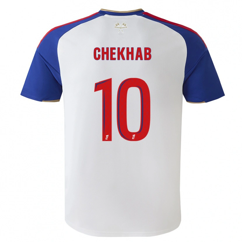 Danxen Kinder Hedi Chekhab #10 Königsblau Rot Weiß Heimtrikot Trikot 2026/27 T-Shirt Schweiz