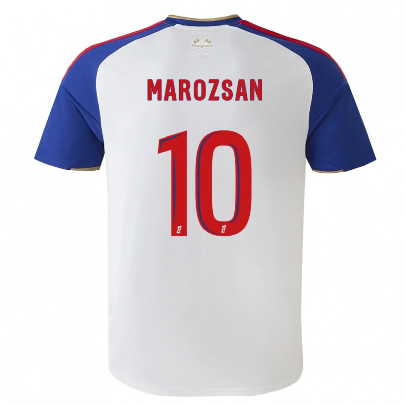 Danxen Kinder Dzsenifer Marozsan #10 Königsblau Rot Weiß Heimtrikot Trikot 2026/27 T-Shirt Schweiz
