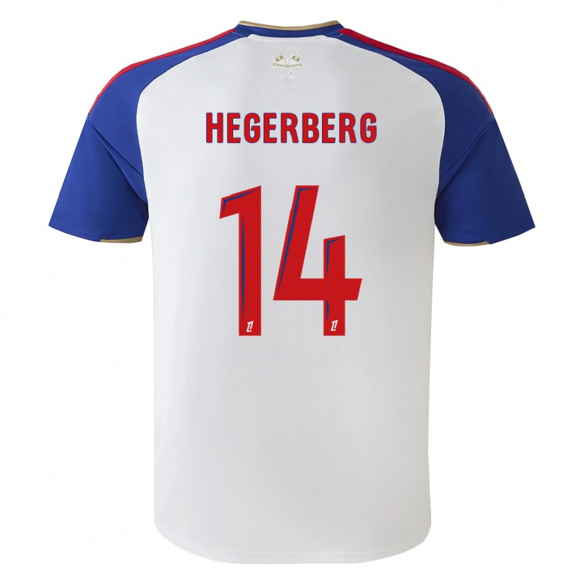 Danxen Kinder Ada Hegerberg #14 Königsblau Rot Weiß Heimtrikot Trikot 2026/27 T-Shirt Schweiz