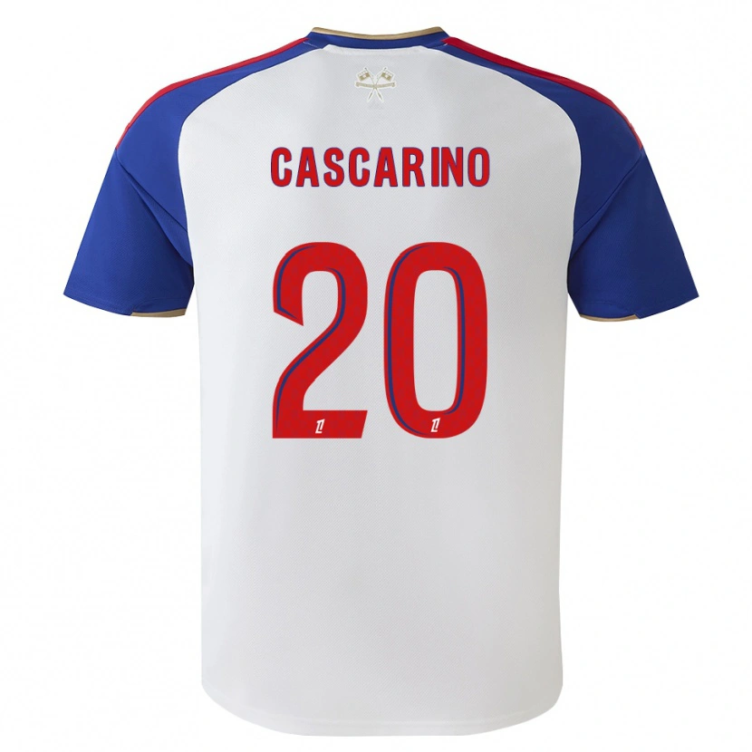 Danxen Kinder Delphine Cascarino #20 Königsblau Rot Weiß Heimtrikot Trikot 2026/27 T-Shirt Schweiz