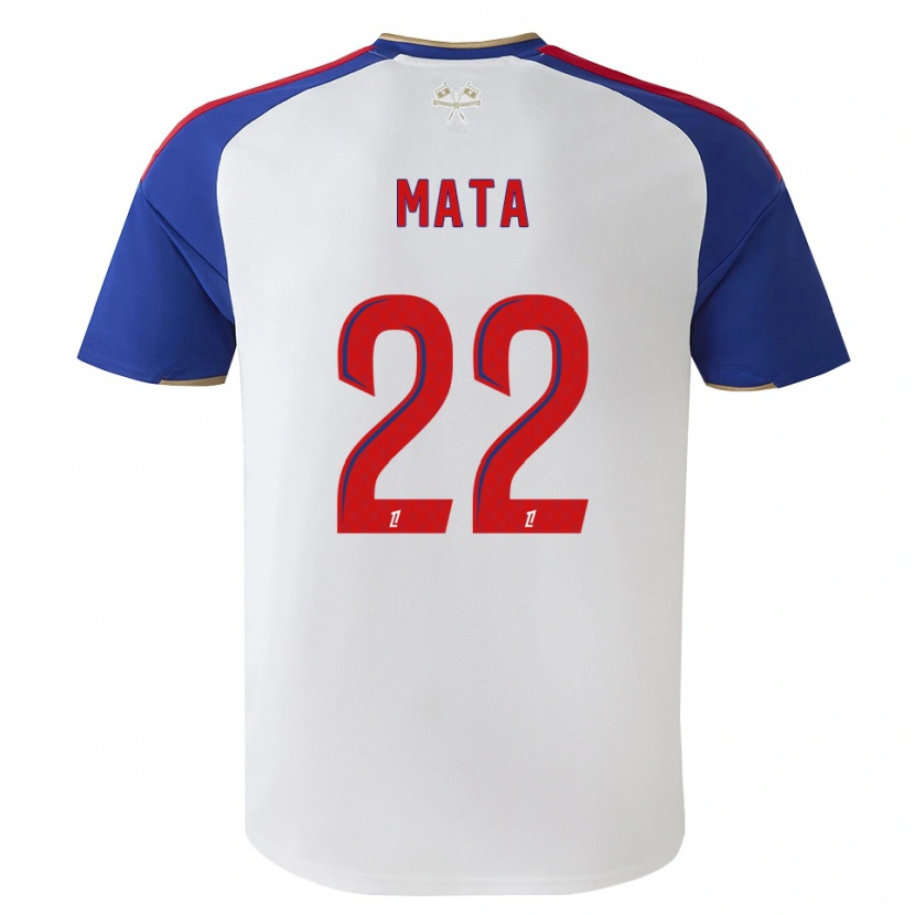 Danxen Kinder Clinton Mata #22 Königsblau Rot Weiß Heimtrikot Trikot 2026/27 T-Shirt Schweiz