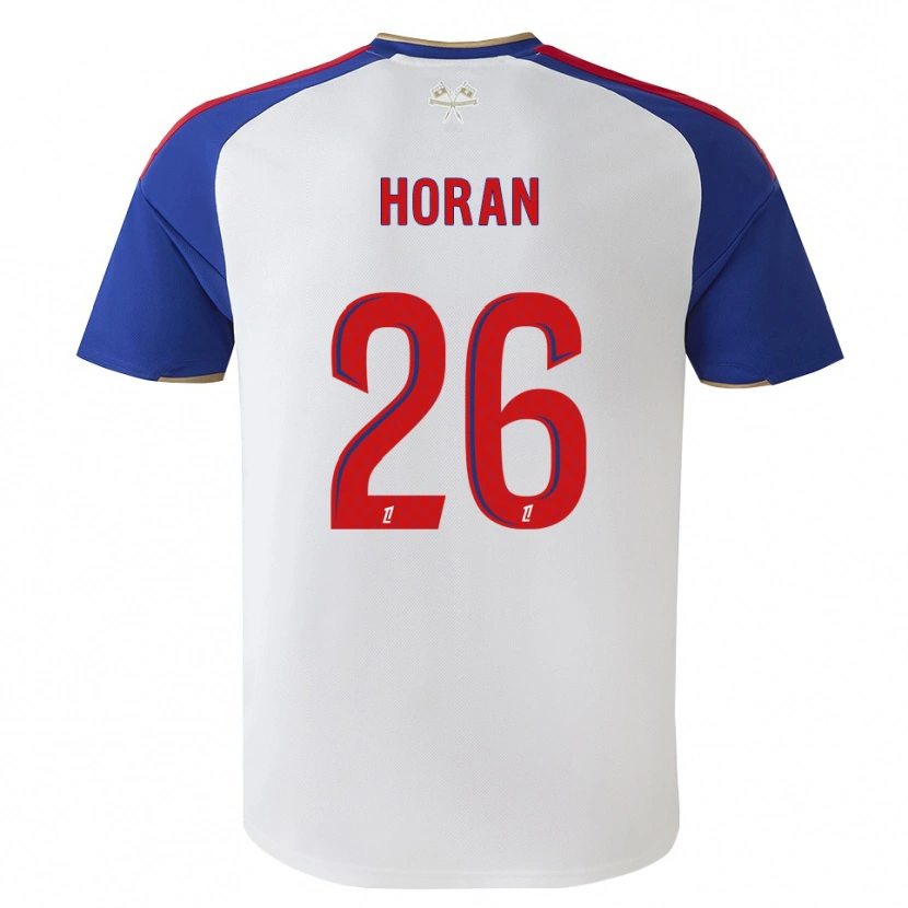 Danxen Kinder Lindsey Horan #26 Königsblau Rot Weiß Heimtrikot Trikot 2026/27 T-Shirt Schweiz