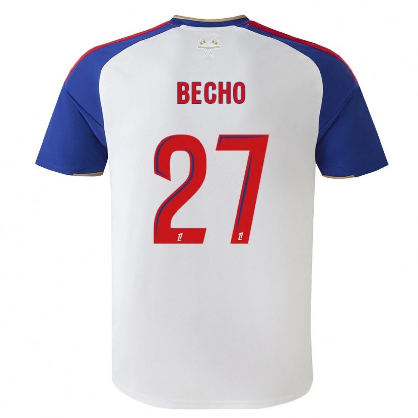 Danxen Kinder Vicki Bècho #27 Königsblau Rot Weiß Heimtrikot Trikot 2026/27 T-Shirt Schweiz