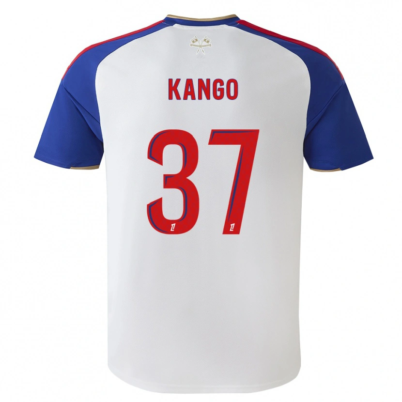 Danxen Kinder Steeve Kango #37 Königsblau Rot Weiß Heimtrikot Trikot 2026/27 T-Shirt Schweiz