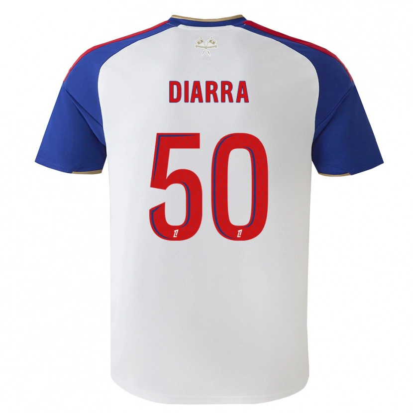 Danxen Kinder Lassine Diarra #50 Königsblau Rot Weiß Heimtrikot Trikot 2026/27 T-Shirt Schweiz