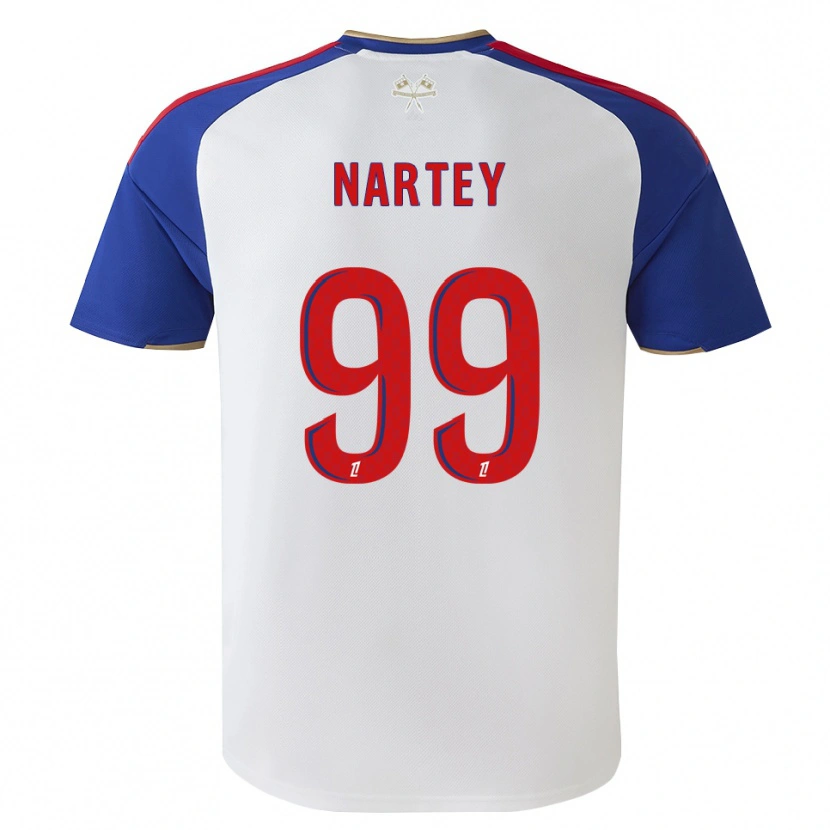 Danxen Kinder Noah Nartey #99 Königsblau Rot Weiß Heimtrikot Trikot 2026/27 T-Shirt Schweiz