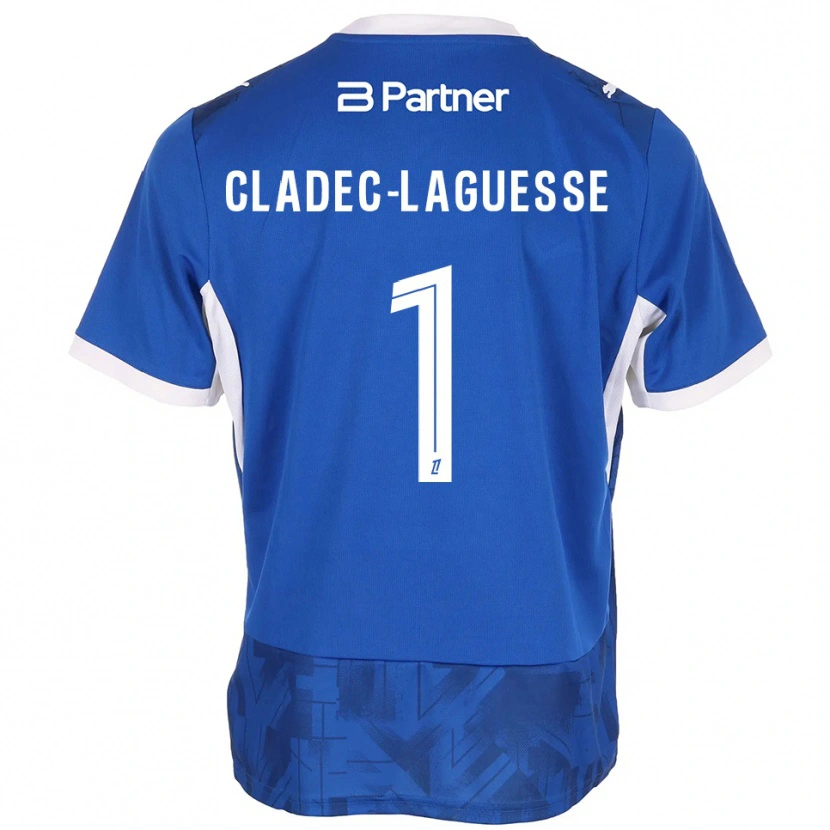 Danxen Kinder Christopher Cladec-Laguesse #1 Mittelblau Weiß Heimtrikot Trikot 2026/27 T-Shirt Schweiz