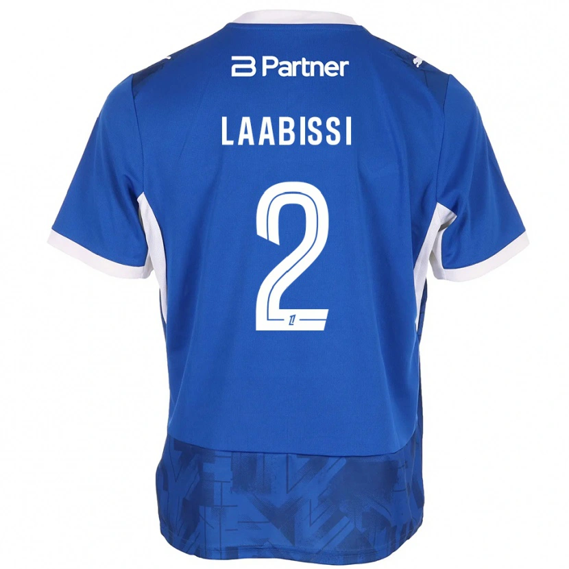 Danxen Kinder Chad Laabissi #2 Mittelblau Weiß Heimtrikot Trikot 2026/27 T-Shirt Schweiz