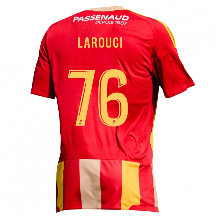 Danxen Kinder Yasser Larouci #76 Rot Gelb Grün Heimtrikot Trikot 2026/27 T-Shirt Schweiz