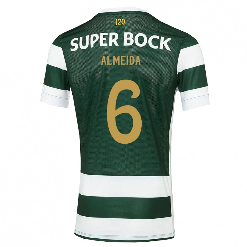 Danxen Kinder Martim Almeida #6 Dunkelschiefergrau Weiß Heimtrikot Trikot 2026/27 T-Shirt Schweiz