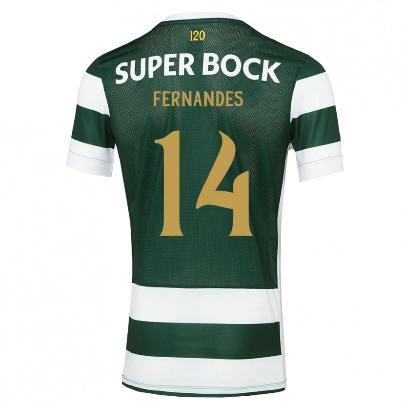 Danxen Kinder Santiago Fernandes #14 Dunkelschiefergrau Weiß Heimtrikot Trikot 2026/27 T-Shirt Schweiz