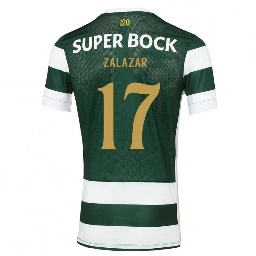 Danxen Kinder Rodrigo Zalazar #17 Dunkelschiefergrau Weiß Heimtrikot Trikot 2026/27 T-Shirt Schweiz