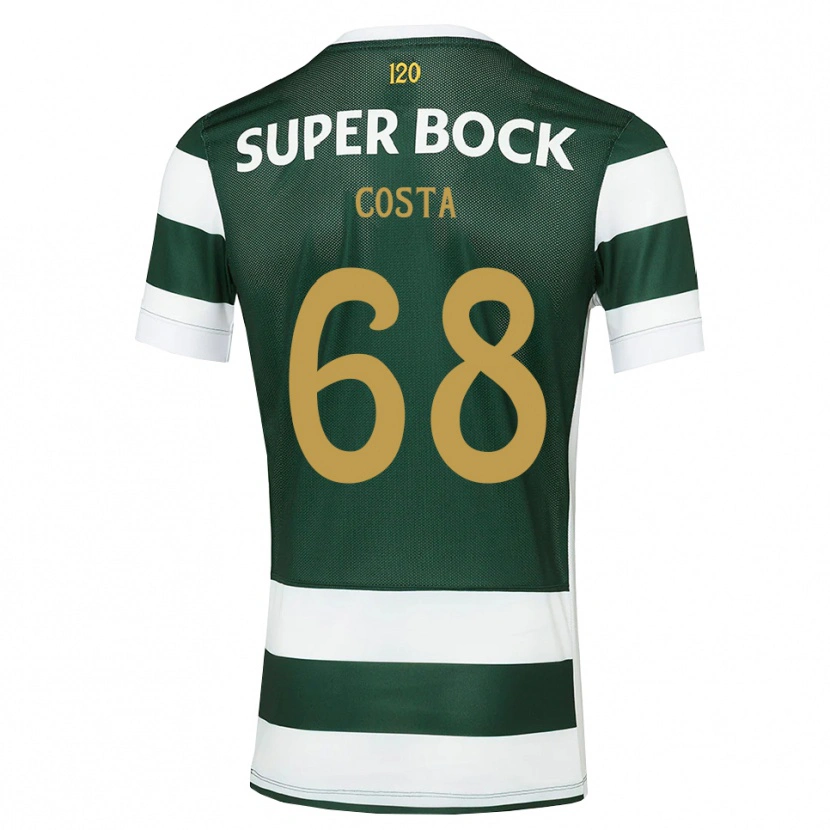 Danxen Kinder Daniel Costa #68 Dunkelschiefergrau Weiß Heimtrikot Trikot 2026/27 T-Shirt Schweiz