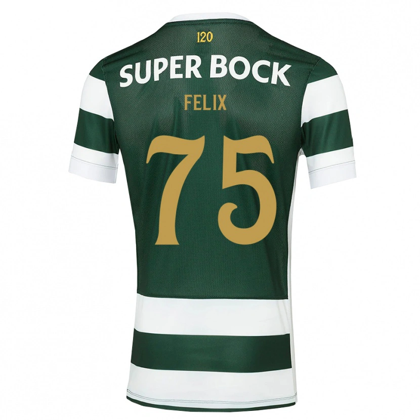 Danxen Kinder Vando Félix #75 Dunkelschiefergrau Weiß Heimtrikot Trikot 2026/27 T-Shirt Schweiz