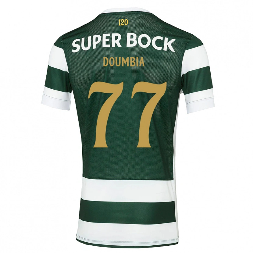 Danxen Kinder Issa Doumbia #77 Dunkelschiefergrau Weiß Heimtrikot Trikot 2026/27 T-Shirt Schweiz