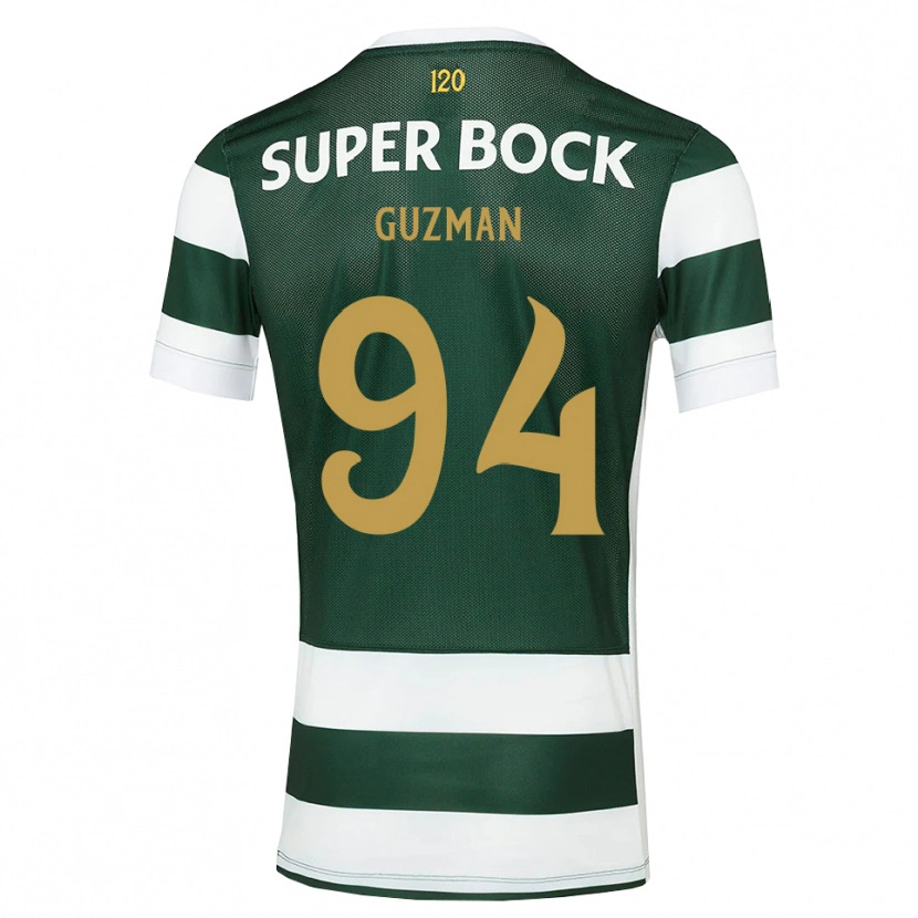 Danxen Kinder Víctor Guzmán #94 Dunkelschiefergrau Weiß Heimtrikot Trikot 2026/27 T-Shirt Schweiz