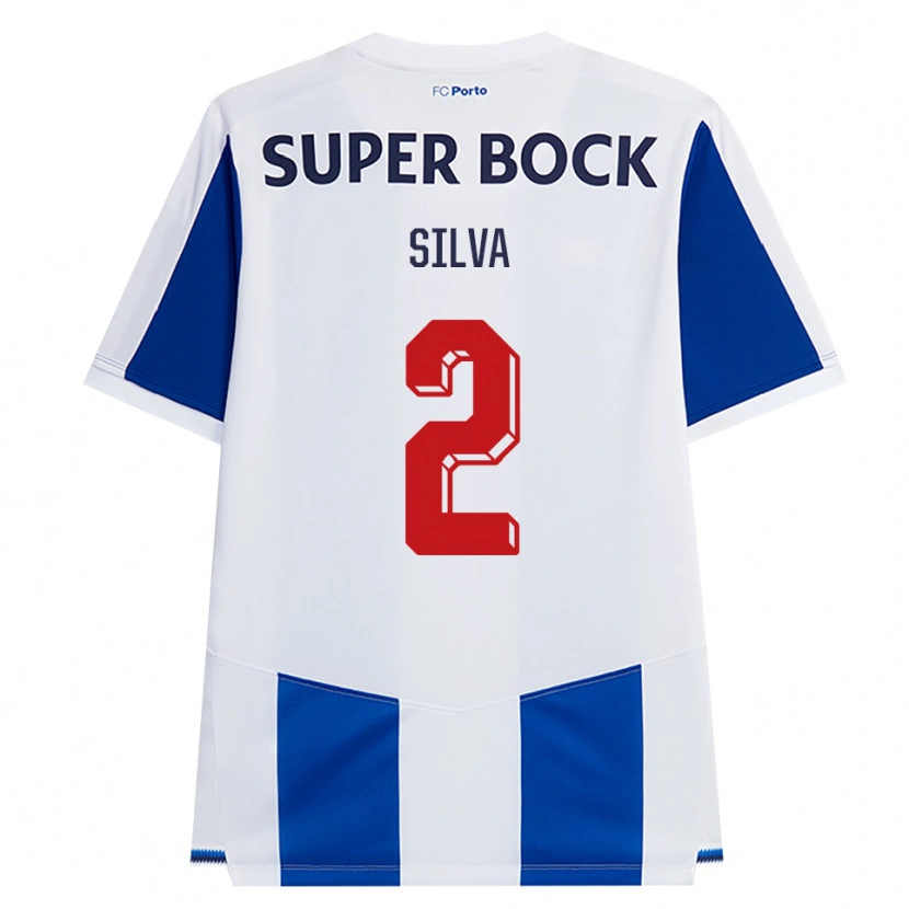 Danxen Kinder Marco Silva #2 Blau Weiß Rot Heimtrikot Trikot 2026/27 T-Shirt Schweiz