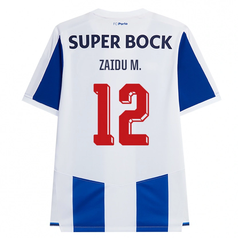 Danxen Kinder Zaidu Sanusi #12 Blau Weiß Rot Heimtrikot Trikot 2026/27 T-Shirt Schweiz