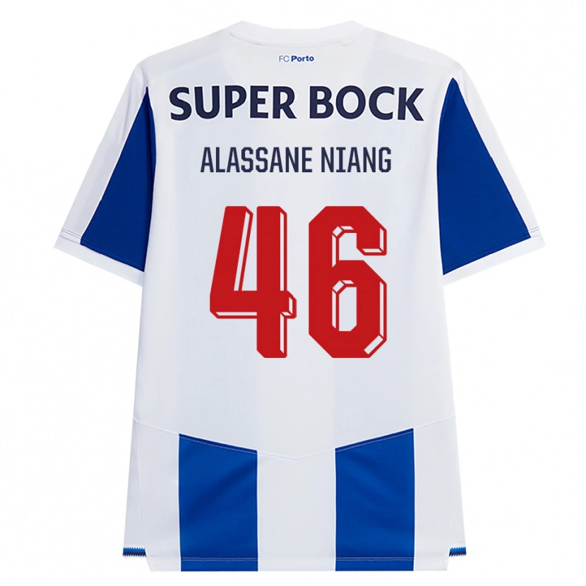 Danxen Kinder Mame Alassane Niang #46 Blau Weiß Rot Heimtrikot Trikot 2026/27 T-Shirt Schweiz