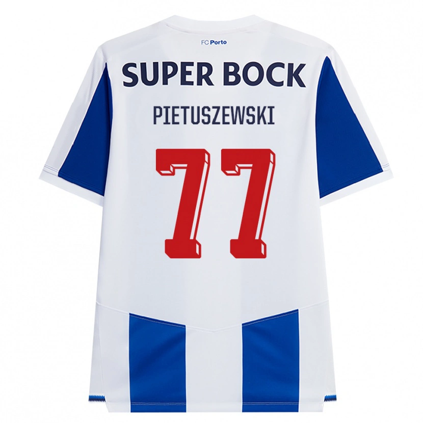 Danxen Kinder Oskar Pietuszewski #77 Blau Weiß Rot Heimtrikot Trikot 2026/27 T-Shirt Schweiz