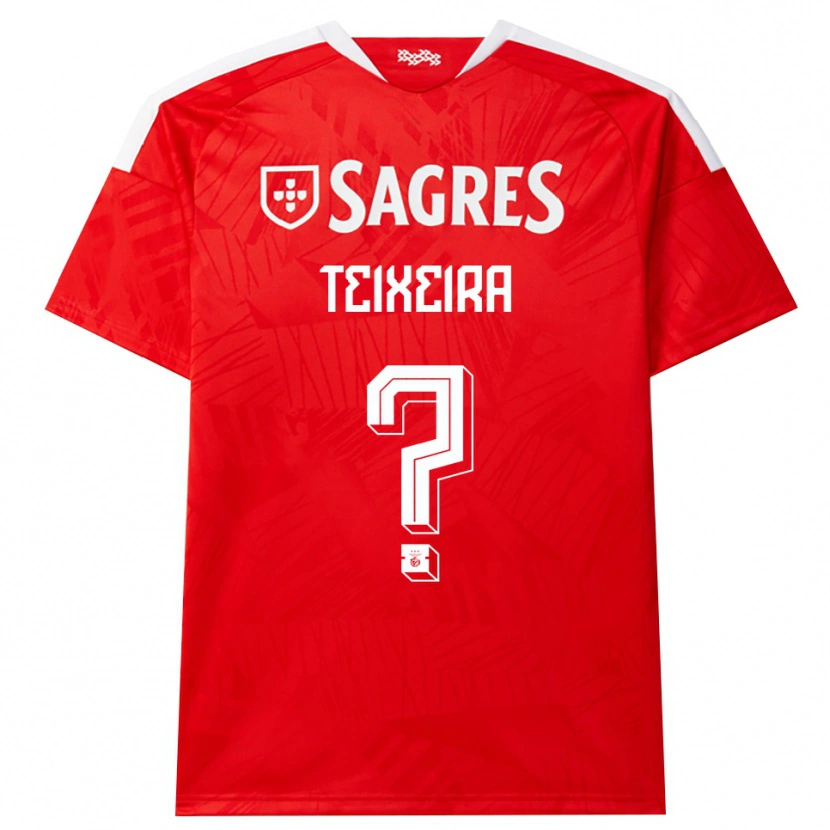 Danxen Kinder Ricardo Teixeira #0 Rot Weiß Gelb Heimtrikot Trikot 2026/27 T-Shirt Schweiz