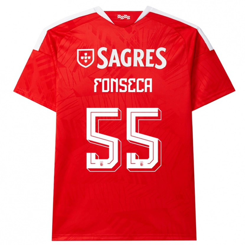 Danxen Kinder João Fonseca #55 Rot Weiß Gelb Heimtrikot Trikot 2026/27 T-Shirt Schweiz