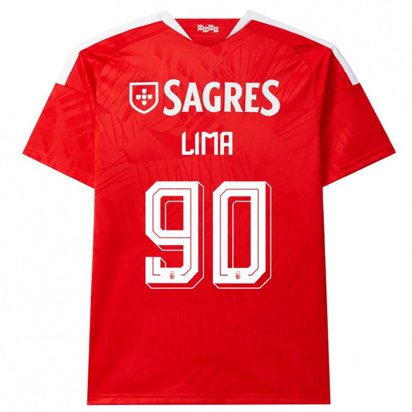 Danxen Kinder Ivan Lima #90 Rot Weiß Gelb Heimtrikot Trikot 2026/27 T-Shirt Schweiz