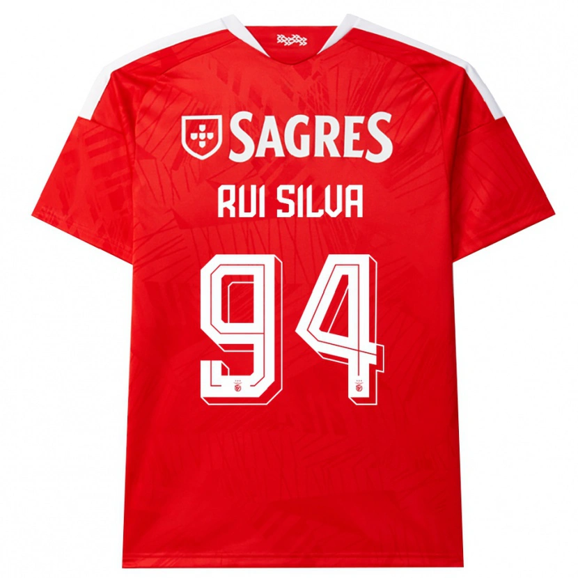 Danxen Kinder Rui Silva #94 Rot Weiß Gelb Heimtrikot Trikot 2026/27 T-Shirt Schweiz