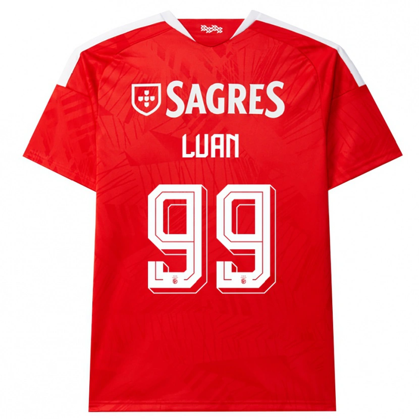 Danxen Kinder Luan #99 Rot Weiß Gelb Heimtrikot Trikot 2026/27 T-Shirt Schweiz